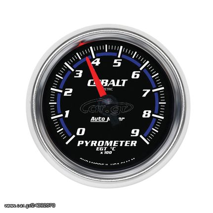 Autometer Gauge, Pyrometer (Egt), 2 1/16", 900 degree c, Digital Stepper Motor, Cobalt