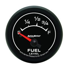 Autometer Gauge, Fuel Level, 2 1/16", 73 To 10Ω, Elec, Es