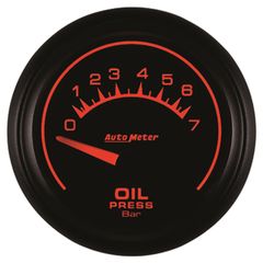 Autometer Gauge, Oil Pressure, 2 1/16", 7 Bar, Electric, Es