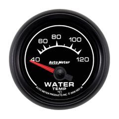 Autometer Gauge, Water Temp, 2 1/16", 40-120 degree f, Electric, Es
