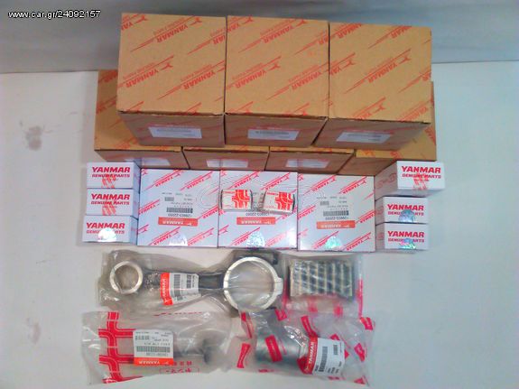 Ανταλακτικα yanmar Pistons,rings bearings,yanmar,Gaskets,valve in,valve ex,oil pump,water pump 