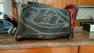 Κρανος Troy Lee Designs D2 Open Face Black/White-thumb-17