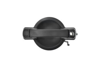 Εξωτερική λαβή πόρτας FIAT DOBLO '00-'09 ΕΜΠΡΟΣ MAYPΗ, 6109230800R
