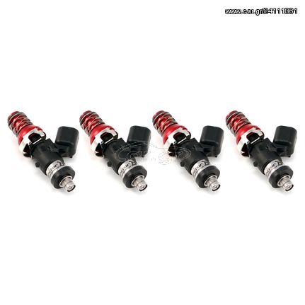 Injector Dynamics ID1050X, 11mm (red) adapter top, -204 lower. Set of 4.