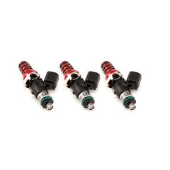 Injector Dynamics  ID1700X, 11mm (red) adapter top. Set of 3.