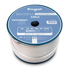 Καλώδιο ENGEL CA7100R RG6 100m κατάλληλο για επίγεια και δορυφορική λήψη