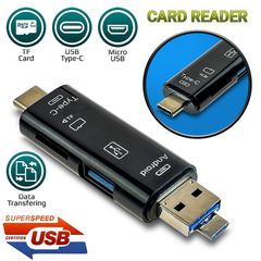 Card reader OTG 3 σε 1 USB 3/ micro / type C Stick για Κινητά / Tablet / PC - ΟΕΜ