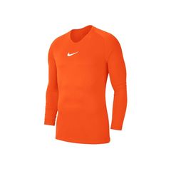 Nike First Layer Ανδρική Μπλούζα Dri-Fit Μακρυμάνικη Πορτοκαλί AV2609-819