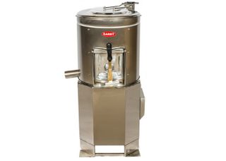 Αποφλειωτής πατατών χωρητικότητας κάδου 15kg & παραγωγής 280kg/h AL 15 DP Garby