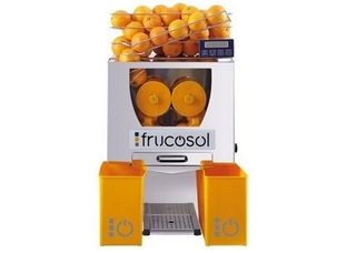 Πορτοκαλοστίφτης Αυτόματος 25 φρούτων/λεπτό με αποθήκη 4 κιλών και μετρητή, F50C Frucosol