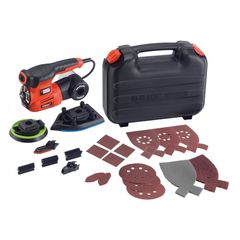 KA280K-QS Πολυτριβείο Autoselect 220W - ΤΡΙΒΕΙΑ ΠΑΛΜΙΚΑ - BLACK & DECKER (#KA280K-QS)