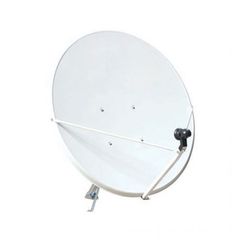 Δορυφορική κεραία 1.10Mx1.20M Steel 10.70-12.75GHz από αντισκωριακή λαμαρίνα γκρι με ηλεκτροστατική βαφή