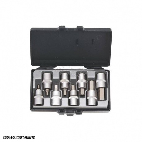 4091 FORCE - Σετ Καρυδάκια 1/2" Allen - 8 τεμ.