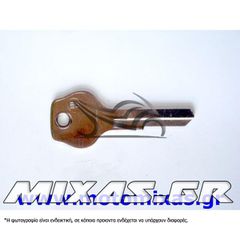 ΚΛΕΙΔΙ AUTO HU13 ΑΠΛΟ ΜΕ ΣΙΔΕΡΕΝΙΟ ΚΕΦΑΛΙ