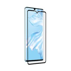 Προστατευτικό οθόνης Curved Glass 5D για Huawei P30 - Μαύρο
