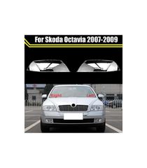 Κρύσταλλα Φαναριών Για Skoda Octavia 04-09 Sedan / Touring Ζευγάρι 2 Τεμάχια