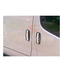 ΧΕΡΟΥΛΙΑ ΠΟΡΤΑΣ ΓΙΑ RENAULT TRAFIC 2010+  ΧΡΩΜΙΟ ΜΕΤΑΛΛΙΚΑ 4ΤΕΜ.