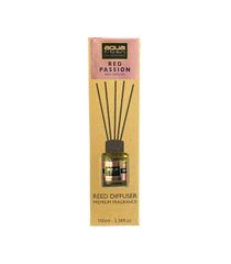 Αρωματικό Χώρου Red Passion Home Reed Diffuser με 6 Στικς Aqua 100 ml - 1 τμχ