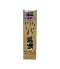 Αρωματικό Χώρου Juicy Bubblegum Home Reed Diffuser με 6 Στικς Aqua 100 ml - 1 τμχ