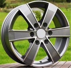 iELASTIKA ΖΑΝΤΕΣ VAN STYLE (474) 7X17 6X130 ET50 GUN METAL FACE MACHINED 