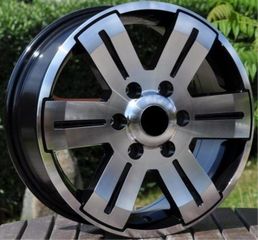 iELASTIKA ΖΑΝΤΕΣ VAN STYLE (564) 6.5X16 5X130 ET55 BLACK FACE MACHINED 