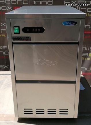 Παγομηχανή Ανάδευσης 28kg/24h Με Αποθήκη 7 kg M-ICE 28 - Καινούργια.