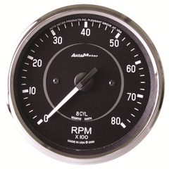 Autometer Gauge, Tachometer, 4", 8K Rpm, In-Dash (8 Cyl Only!), Cobra