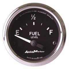 Autometer Gauge, Fuel Level, 2 1/16", 16 To 158Ω, Elec, Cobra