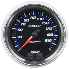 Autometer Gauge, Speedometer, 3 3/8", 225Km/H, Gps, Cobalt