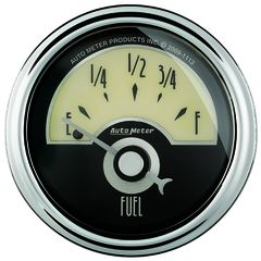 Autometer Gauge, Fuel Level, 2 1/16", 0 To 90Ω, Elec, Cruiser Ad