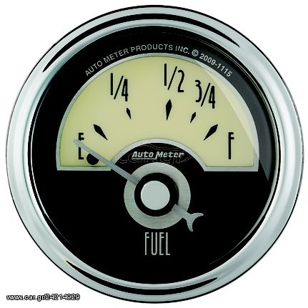 Autometer Gauge, Fuel Level, 2 1/16", 73 To 10Ω, Elec, Cruiser Ad