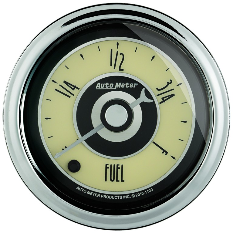 Autometer Gauge, Fuel Level, 2 1/16", Programmable, Cruiser Ad