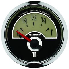 Autometer Gauge, Fuel Level, 2 1/16", 240 To 33Ω, Elec, Cruiser