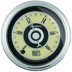 Autometer Gauge, Voltmeter, 2 1/16", 18V, Digital Stepper Motor, Cruiser Ad