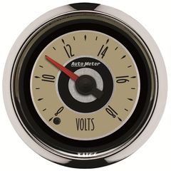 Autometer Gauge, Voltmeter, 2 1/16", 18V, Digital Stepper Motor, Cruiser