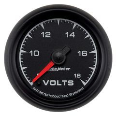 Autometer Gauge, Voltmeter, 2 1/16", 18V, Digital Stepper Motor, Es