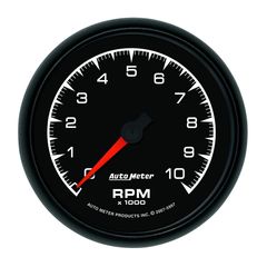 Autometer Gauge, Tachometer, 3 3/8", 10K Rpm, In-Dash, Es