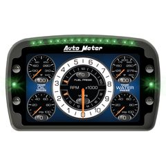 Autometer Racing Instrument Display, Color Lcd, Config, Shift & Alarm Lights, Datalogging