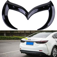 Σήμα Mazda Batman Νυχτερίδα μαύρο ανάγλυφο