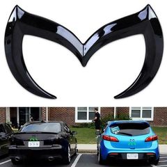 Σήμα Mazda Batman Νυχτερίδα μαύρο ανάγλυφο