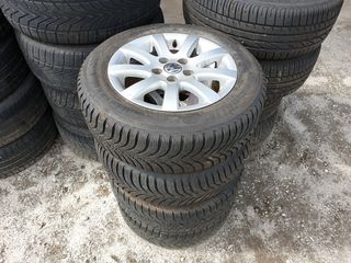 Ζαντολάστιχα αλουμινίου Golf 5x100 Michelin 185/60R14 χειμωνιάτικα