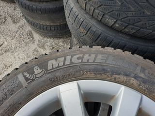 Ζαντολάστιχα αλουμινίου Golf 5x100 Michelin 185/60R14 χειμωνιάτικα-thumb-1