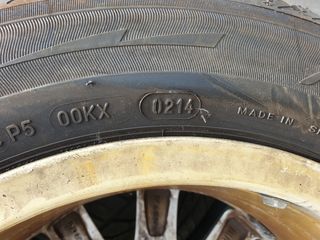 Ζαντολάστιχα αλουμινίου Golf 5x100 Michelin 185/60R14 χειμωνιάτικα-thumb-4