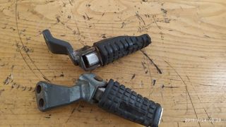 Kawasaki KLR 650 Tengai 90' βάση και μαρσπιέ οδηγού ζευγάρι