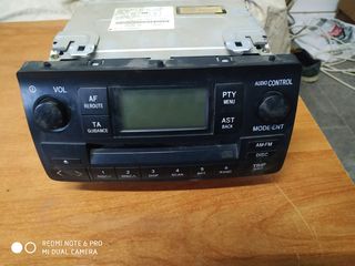 Radio cd εργοστάσιακο για Toyota corolla 2002-2006