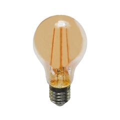 Λάμπα LED Filament 8W E27 θερμό λευκό φως 2700K A60 940lm με δυνατότητα ρύθμισης έντασης φωτός & μελί κάλυμμα