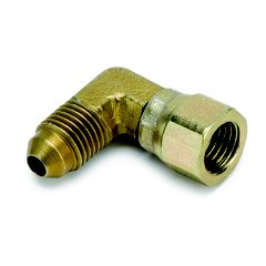 Autometer Fitting, Adapter, 90 degree , -4An Female To -4An Male, Steel