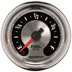 Autometer Gauge, Fuel Level, 2 1/16", Programmable, American Muscle