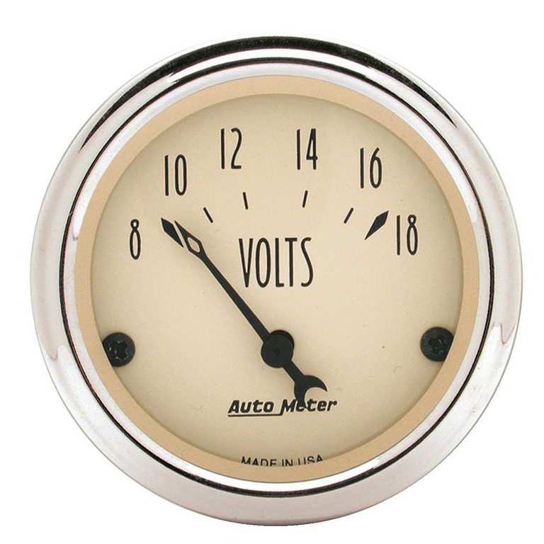 Autometer Voltmeter Gauge