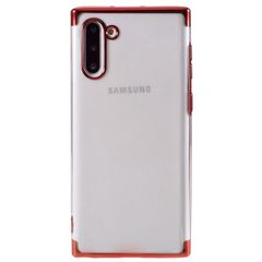 Θήκη TPU Soft Electro Plating Frame Samsung Galaxy Note 10 N970 Red